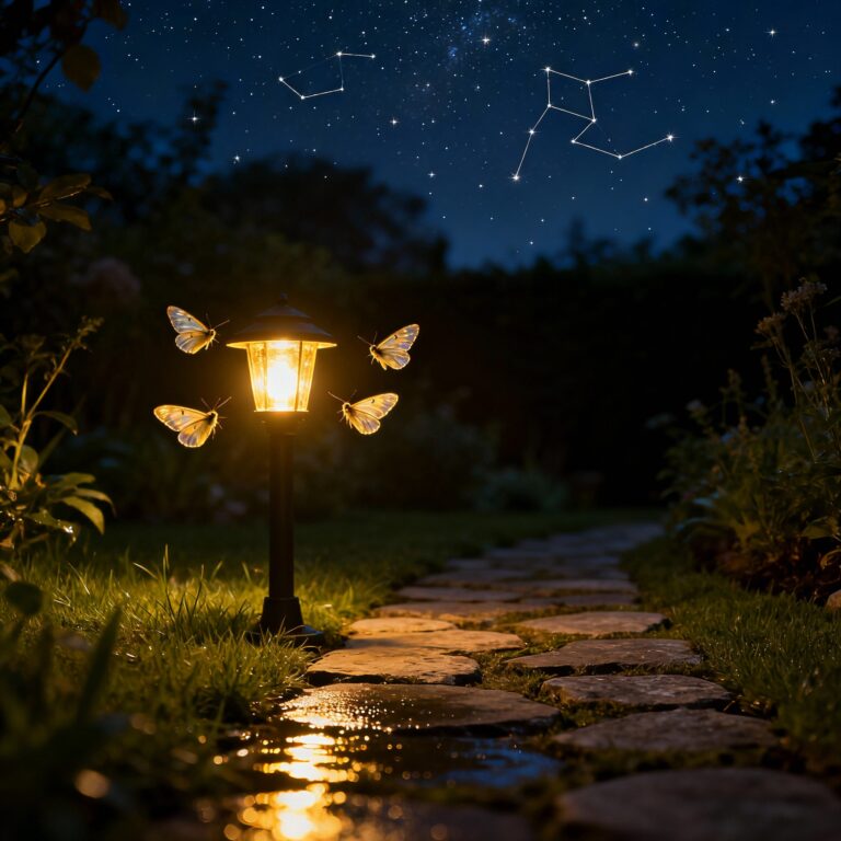 Lichtverschmutzung im Garten: Schutz für die Artenvielfalt