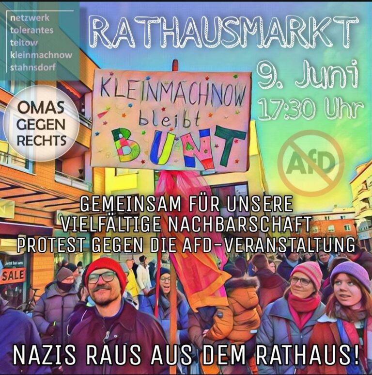 Bunt statt braun!